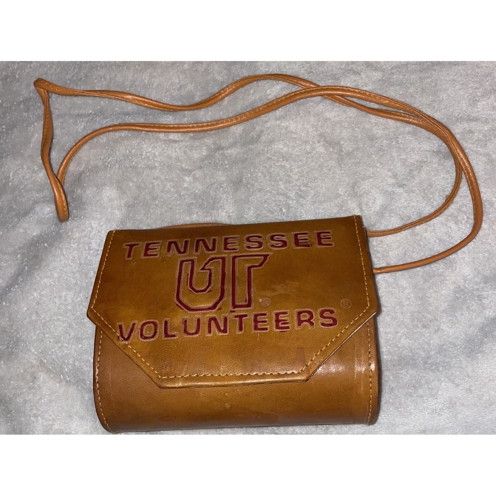 Vintage UT Tennessee Volunteers Handbag 100% Leather Small